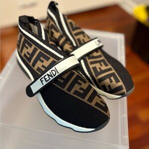 Fendi Black/Brown Trainers